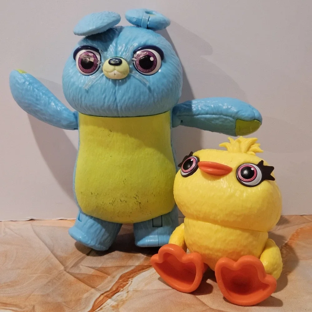 Disney Pixar Toy Story 4 Bunny Ducky Mattel Action Figure Lot 2018